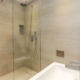 Modern bathroom in Kings Cross apartment London