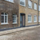 Mornington Crescent Warehouse conversion building front side and entrance