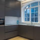 High end kitchen with Miele integrated appliances
