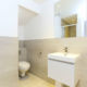 Modern bathroom St Jonhs Wood one bedroom apartment