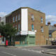 Building with long let apartments on Fortune Green Road London